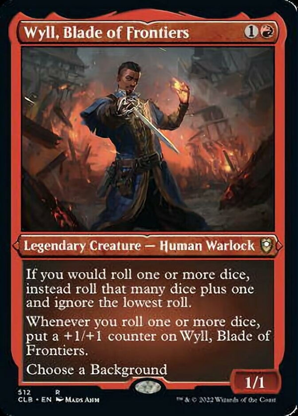 Wyll, Blade of Frontiers [#512 Etched Foil] (CLB-R)