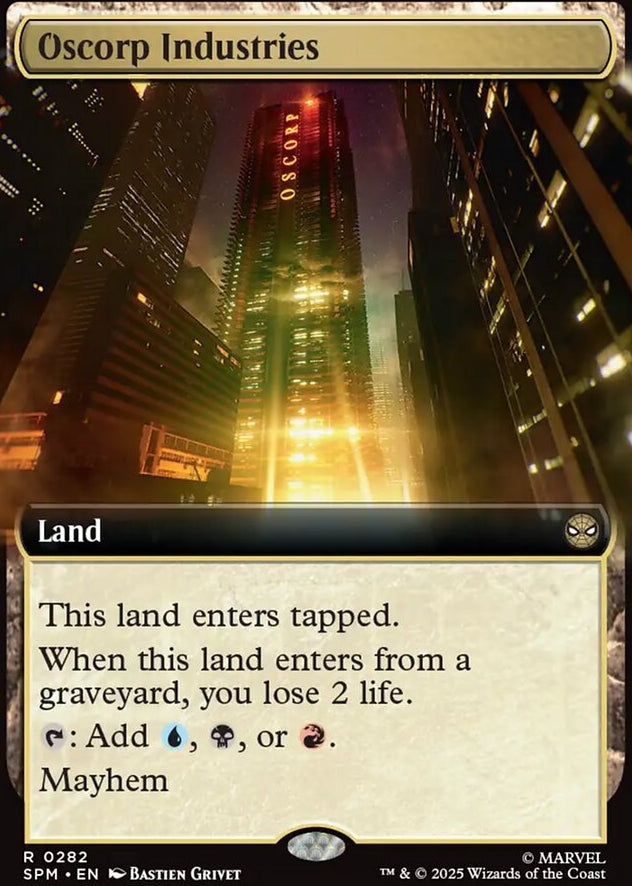 Oscorp Industries [ #0282 Extended Art ] (SPM-R)