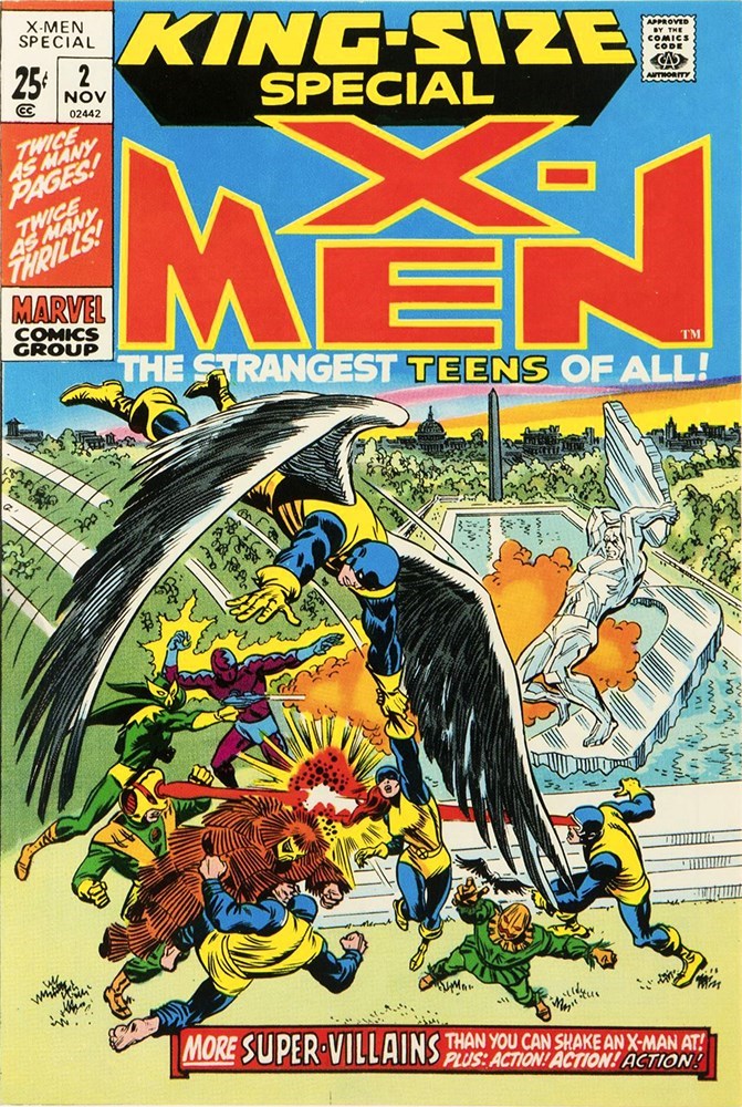 X-MEN ANNUAL (1970 Series) #2 (7.0) Reprints of X-Men #22, 23