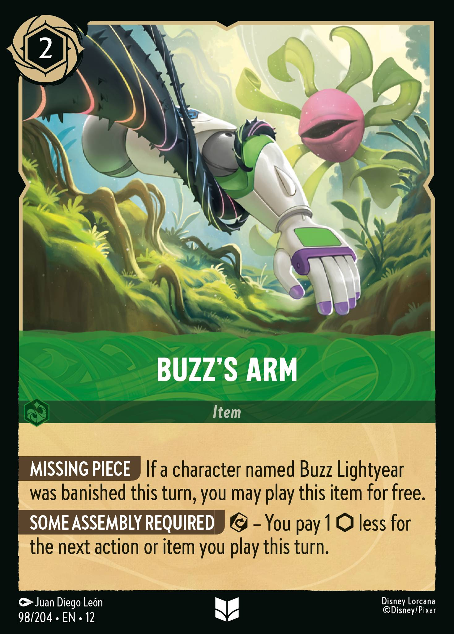 Buzz's Arm (Wilds Unknown 098/204) Uncommon
