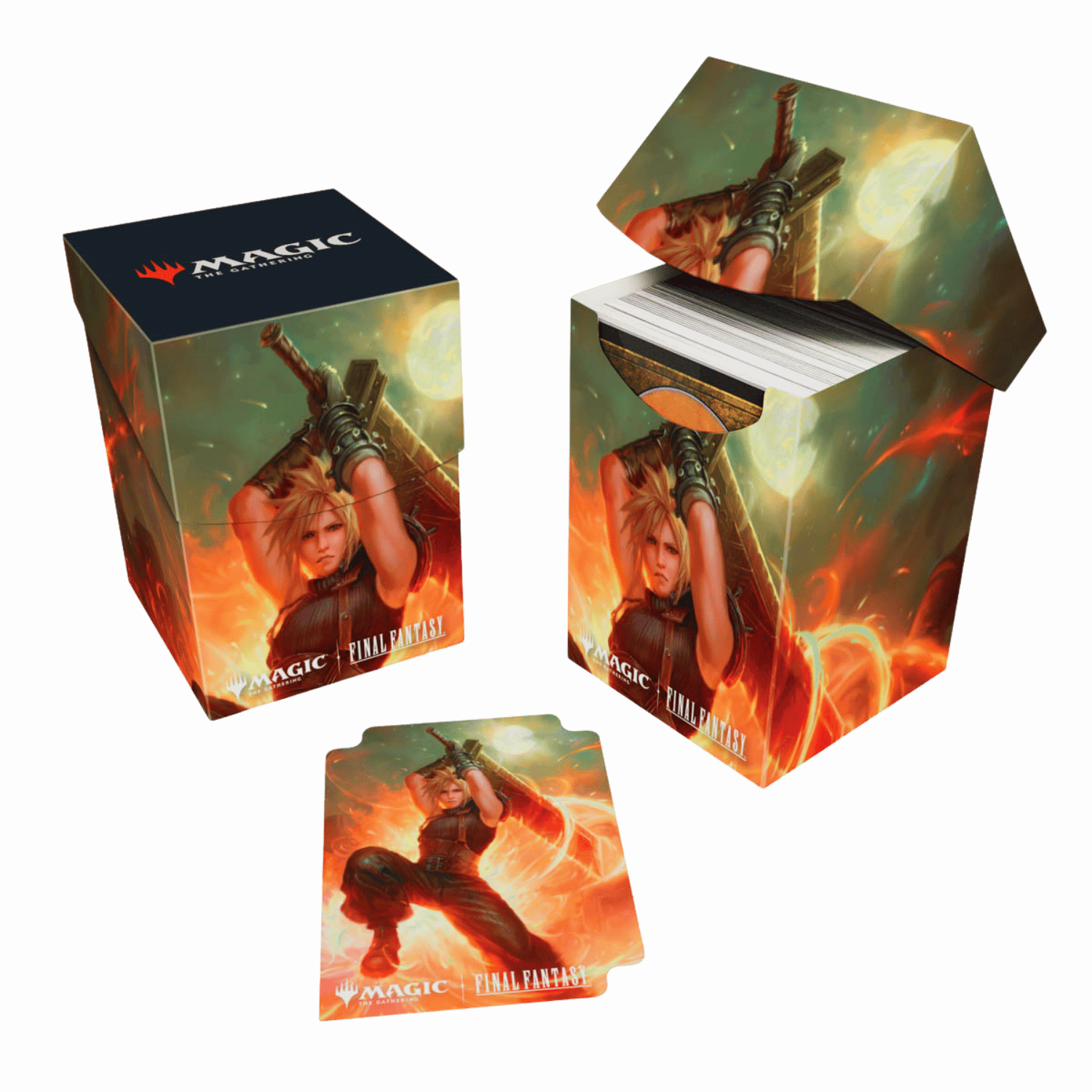 Ultra-PRO: Deck Box 100+ - MTG: Final Fantasy - Cloud, Ex-Soldier (38714)