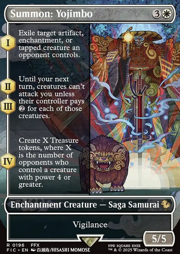 Summon: Yojimbo [ #0196 Borderless ] (FIC-R)