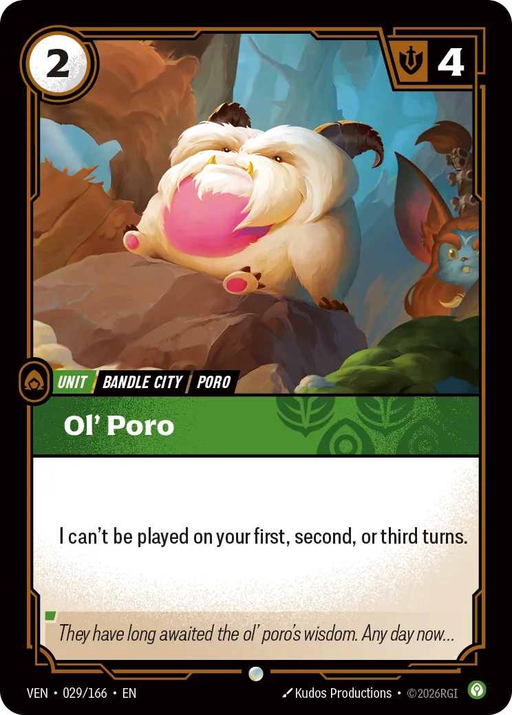 Ol' Poro - 029/166 (VEN) Common