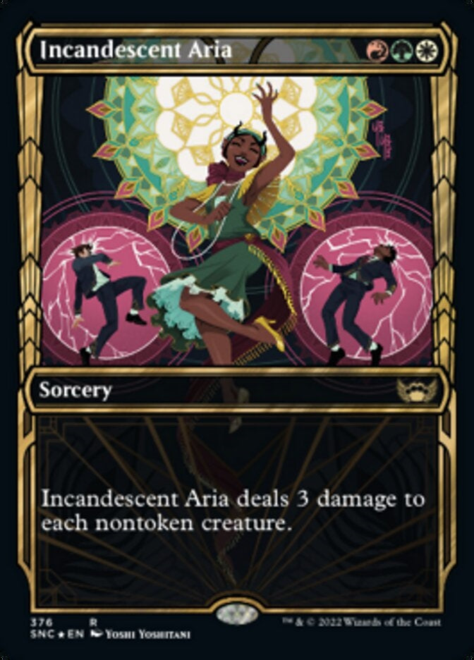Incandescent Aria [ #376 Gilded Foil ] (SNC-R)