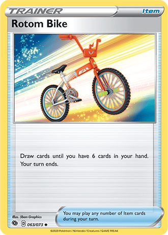 Rotom Bike - 63/73 (CHP) Uncommon - Near Mint