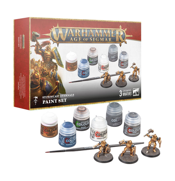 Age of Sigmar: Stormcast Eternals + Paint Set  (4th Edition)