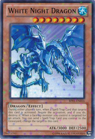 White Night Dragon (Starfoil) (BP01-EN016) Starfoil Rare - Near Mint Unlimited