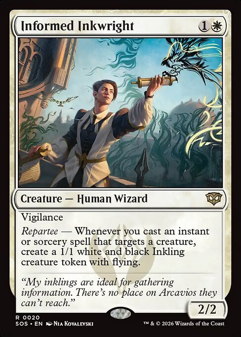 Informed Inkwright [ #0020 ] (SOS-R)