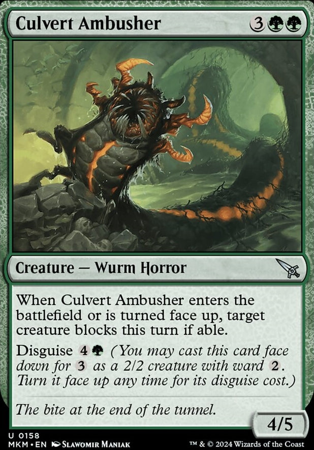 Culvert Ambusher [#0158] (MKM-U-FOIL)