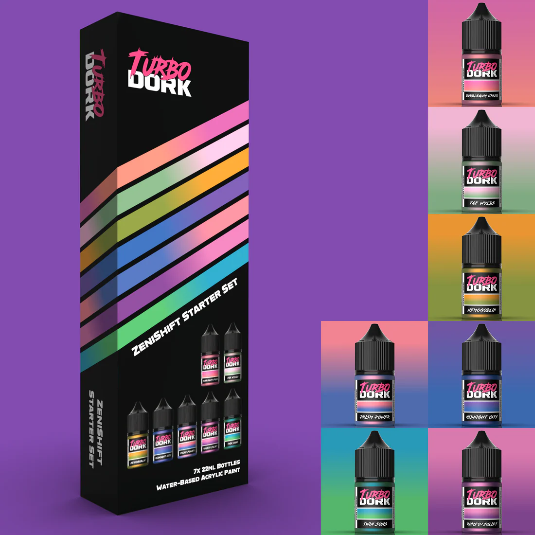 Turbo Dork 2.0: ZeniShift Acrylic - Starter Set