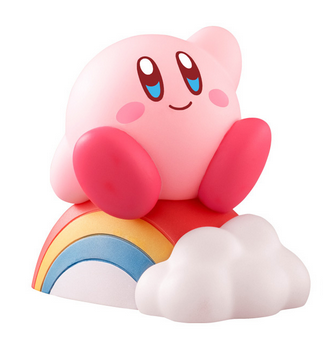 KIRBY FRIENDS 4 MINI FIG - KIRBY (RAINBOW) (1)