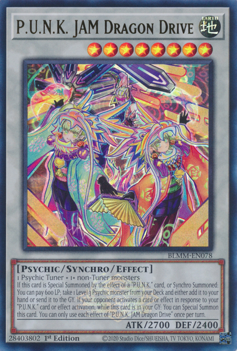 P.U.N.K. JAM Dragon Drive (BLMM-EN078)