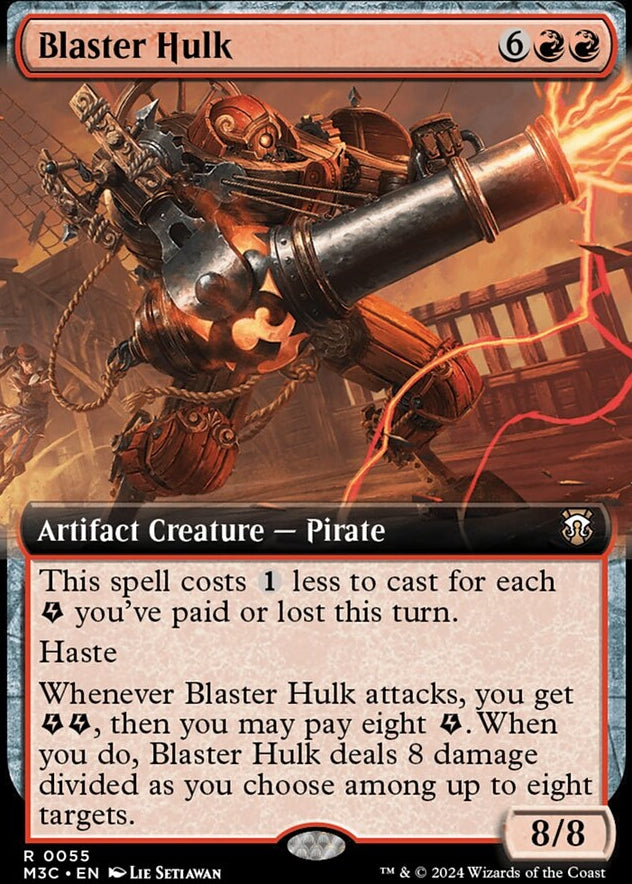 Blaster Hulk [#0055 Extended Art Ripple Foil] (M3C-R)