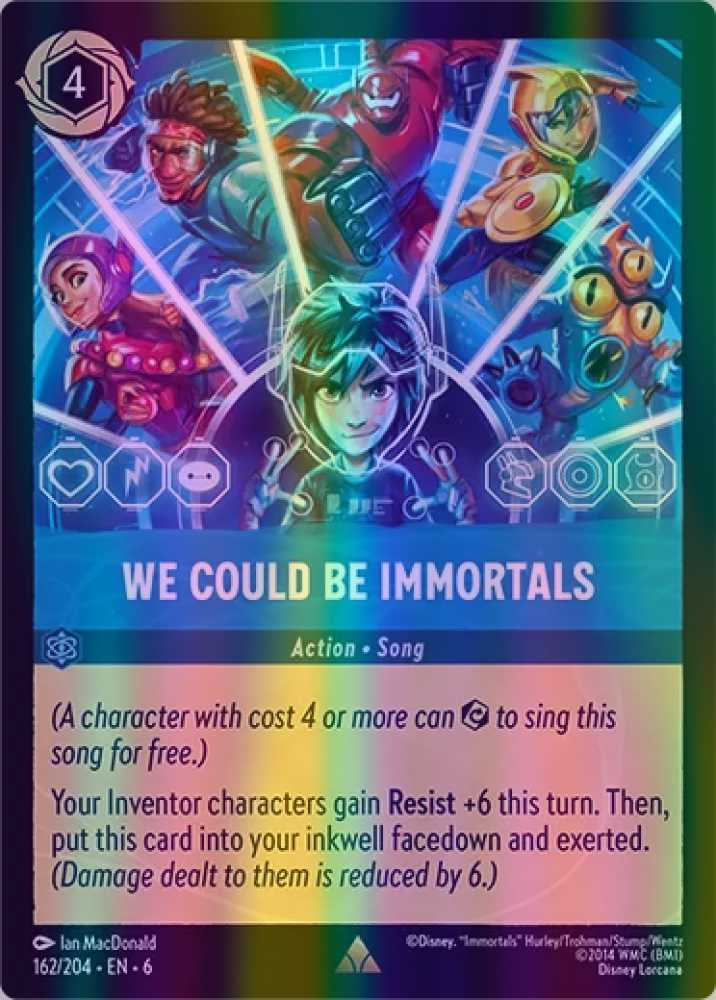 We Could Be Immortals (Azurite Sea 162/204) Rare - Near Mint Cold Foil