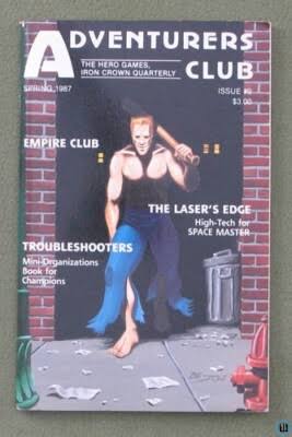 Hero System: Adventurers Club Quarterly Vol 1 Issues #1-13 (USED) Bundle