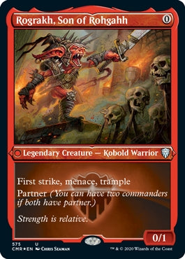 Rograkh, Son of Rohgahh [#575 Etched Foil] (CMR-U)