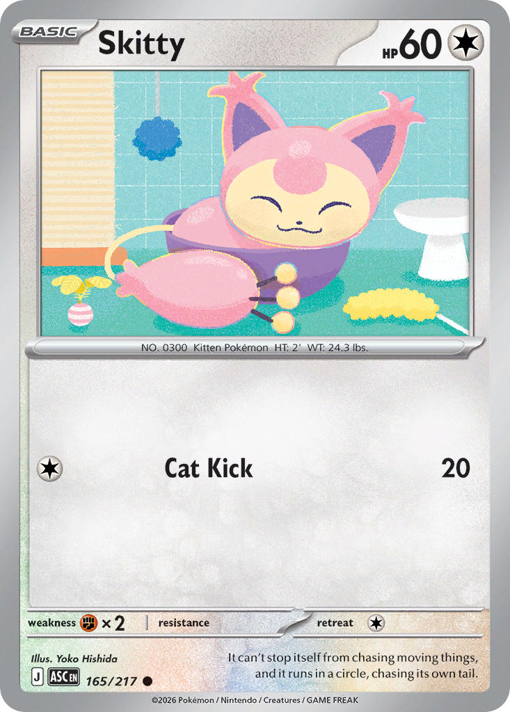 Skitty - 165/217 (ASC) Common