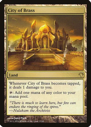 City of Brass (MD1-R) Light Play