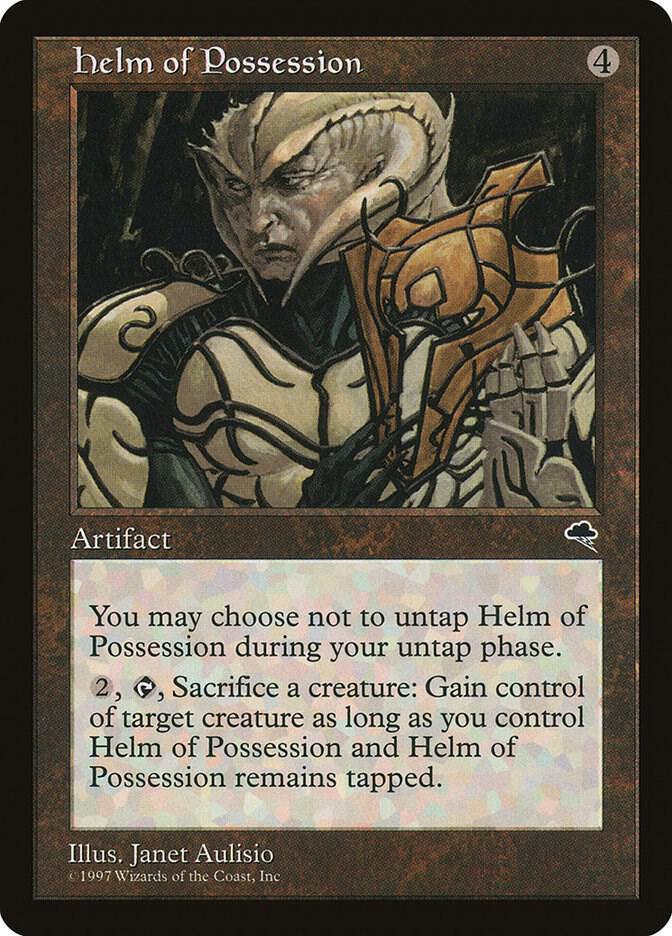 Helm of Possession (TMP-R) Light Play