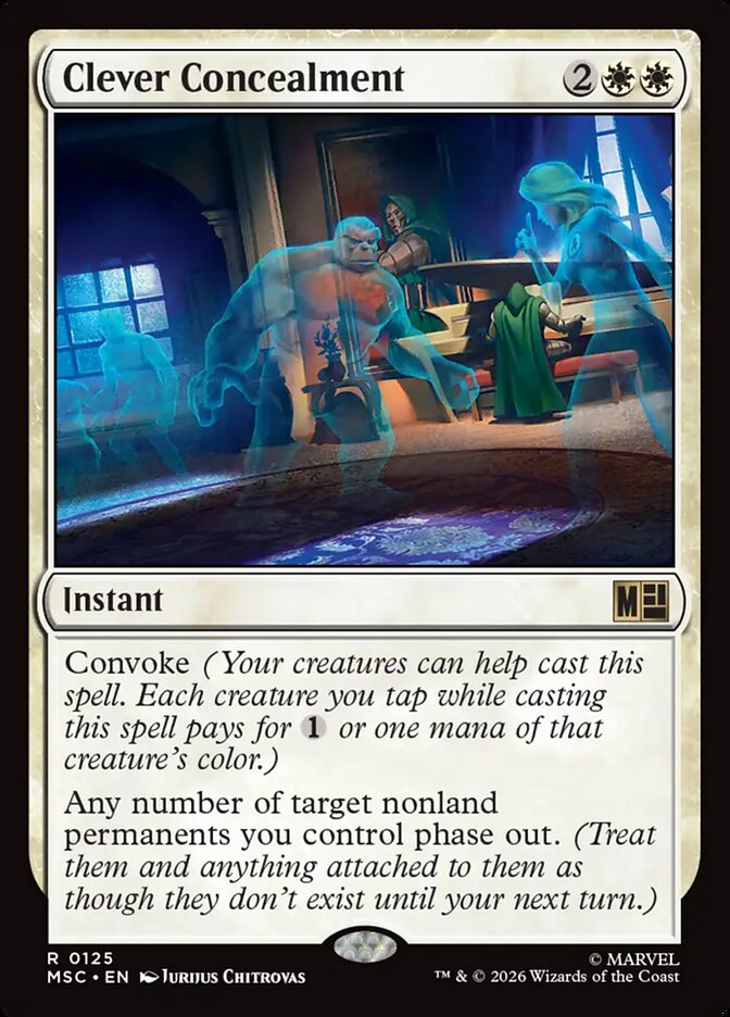Clever Concealment [ #0125 ] (MSC-R)