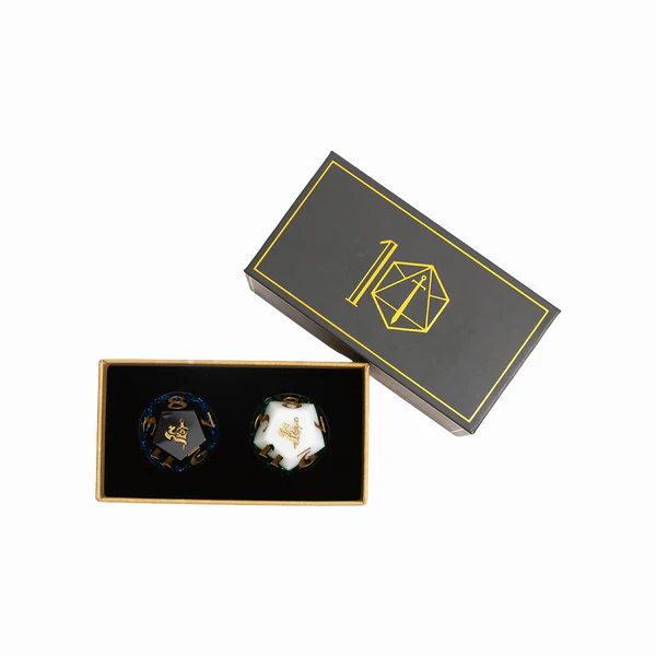 Critical Role 10th Anniversary Hope & Fear Dice (D12s)