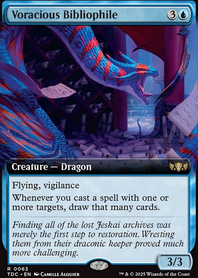 Voracious Bibliophile [ #0063 Extended Art ] (TDC-R)