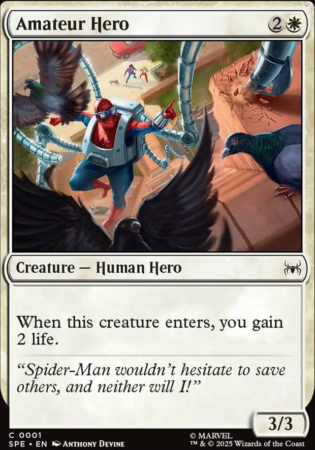 Amateur Hero [ #0001 ] (SPE-C)