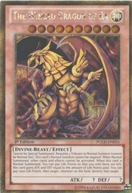 The Winged Dragon of Ra (PGLD-EN031) Unlimited