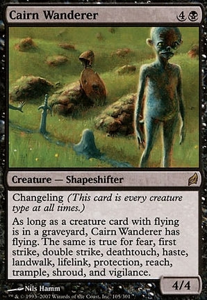 Cairn Wanderer (LRW-R-FOIL) Moderate Play