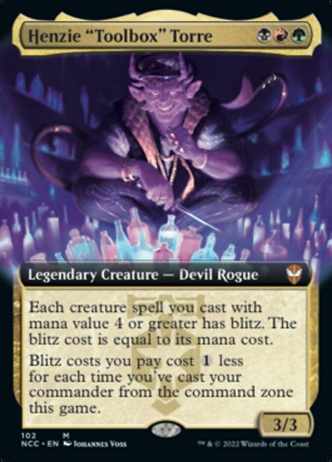 Henzie "Toolbox" Torre [ #0102 Extended Art ] (NCC-M)