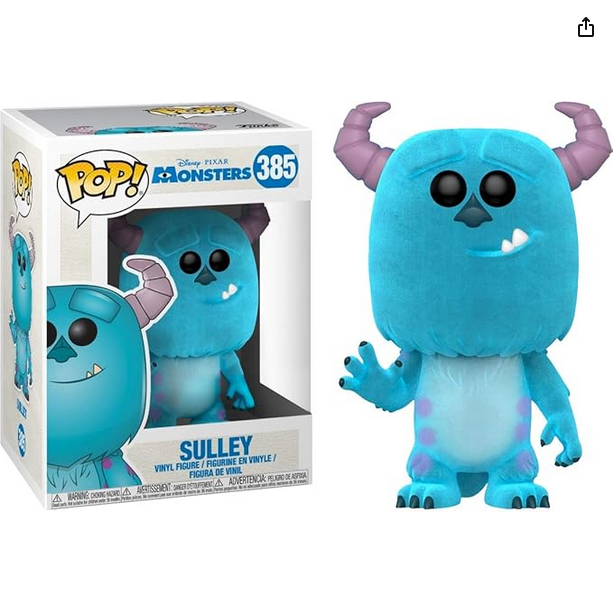 POP Figure: Disney Monsters Inc #0385 - Sulley (Flocked)