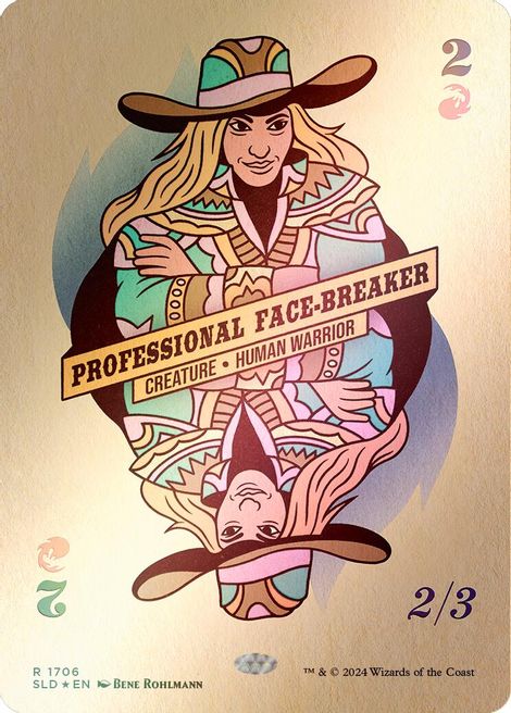 Professional Face-Breaker  [#1706] (SLD-R) Rainbow Foil