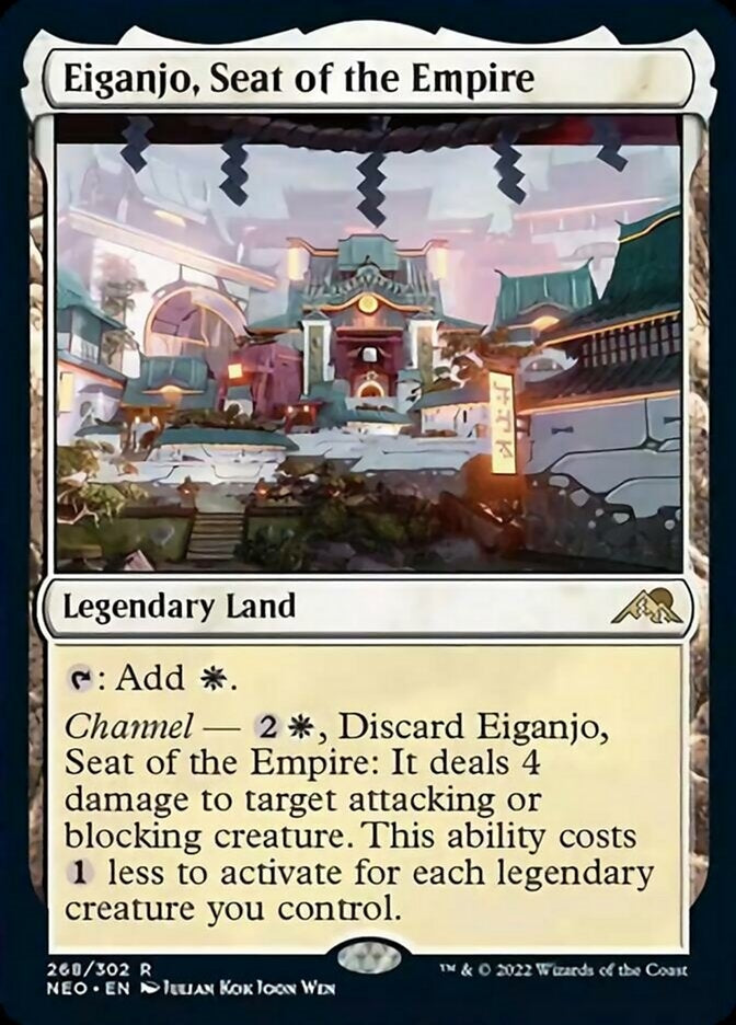 Eiganjo, Seat of the Empire [ #268/302 ] (NEO-R)