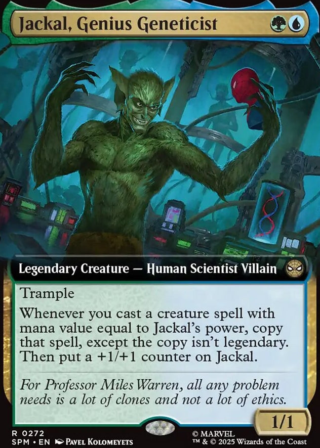 Jackal, Genius Geneticist [ #0272 Extended Art ] (SPM-R)