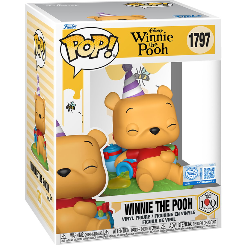 POP Figure Deluxe: Disney Winnie the Pooh 100th #1797 - Winnie the Pooh (Specialty)