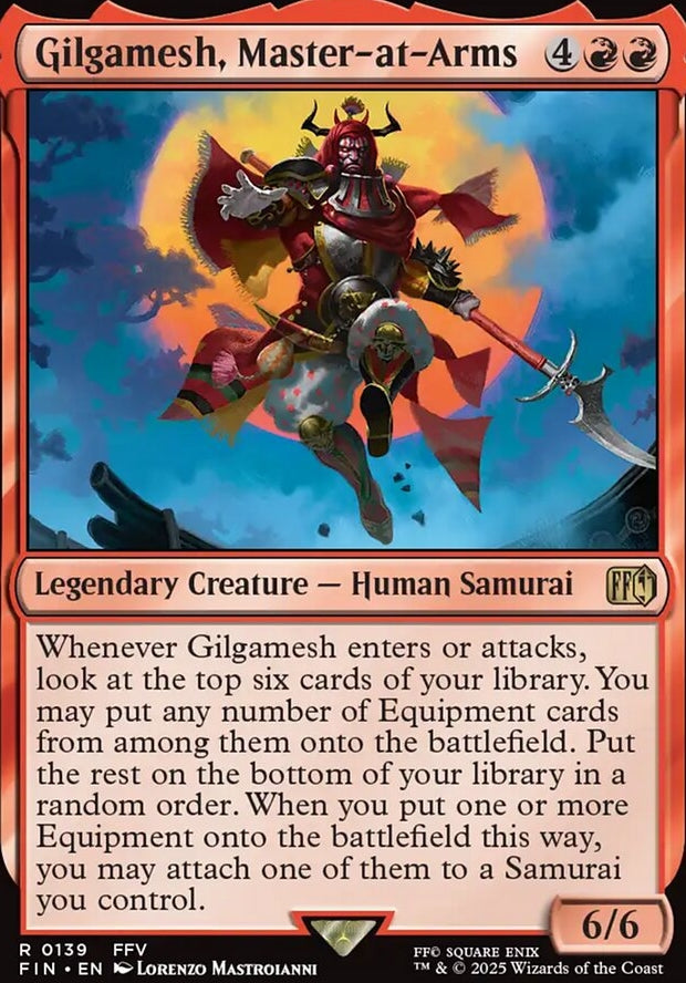 Gilgamesh, Master-at-Arms [ #0139 ] (FIN-R)