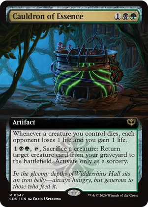 Cauldron of Essence [ #0347 Extended Art ] (SOS-R)