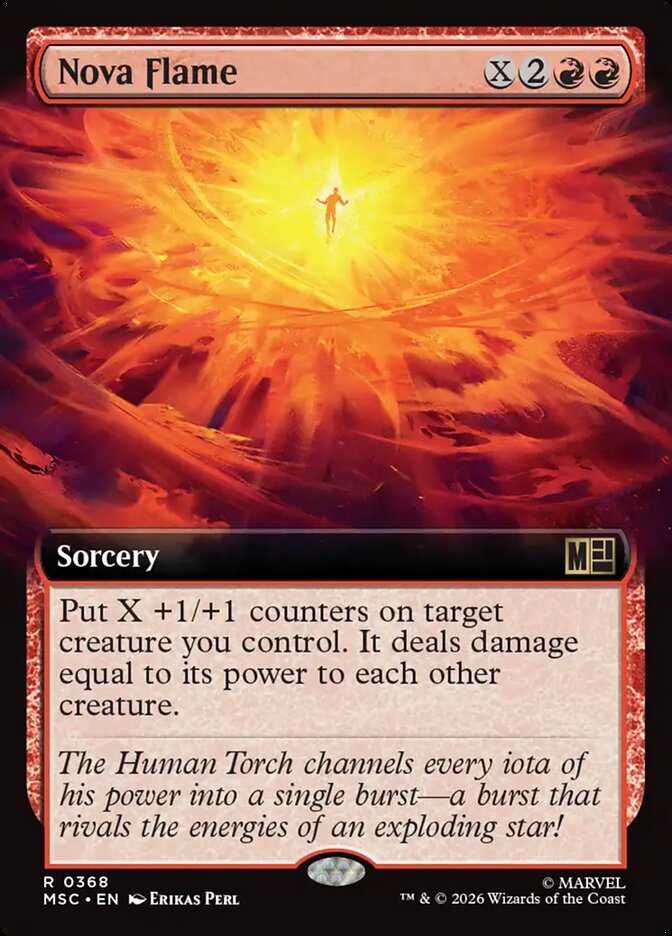 Nova Flame [ #0368 Extended Art ] (MSC-R)