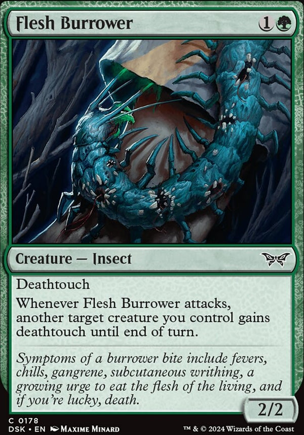 Flesh Burrower [#0178] (DSK-C-FOIL)