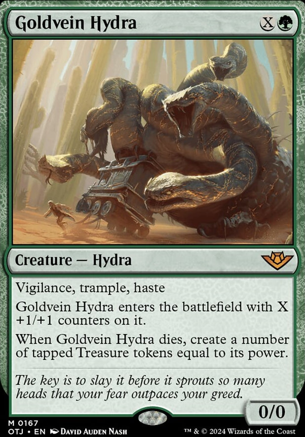 Goldvein Hydra [#0167] (OTJ-M-FOIL)
