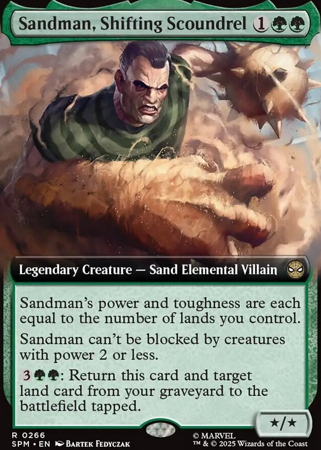 Sandman, Shifting Scoundrel [ #0266 Extended Art ] (SPM-R)