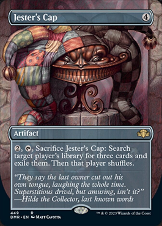 Jester's Cap [#449 Alternate Art Borderless] (DMR-R)