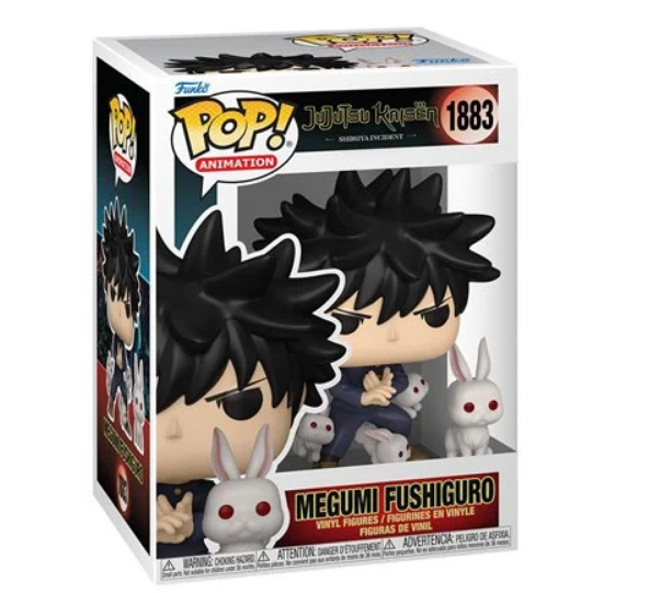 POP Figure: Jujutsu Kaisen #1883 - Megumi Fushiguro with Rabbits