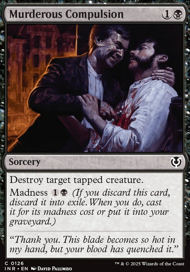 Murderous Compulsion [ #0126 ] (INR-C-FOIL)