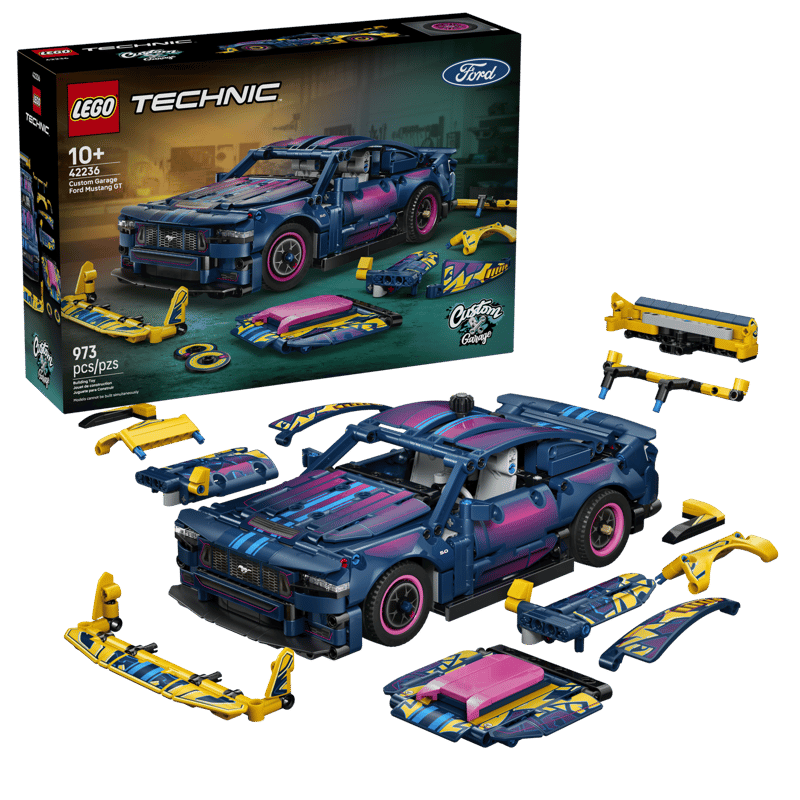 Lego: Technic - Custom Garage Ford Mustang GT Car (42236)