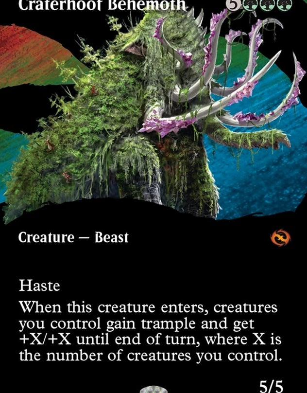 Craterhoof Behemoth [ #0346 Borderless Clan ] (TDM-M)