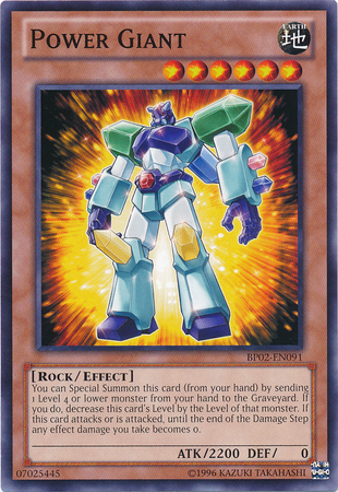 Power Giant (BP02-EN091) Common - Near Mint Unlimited