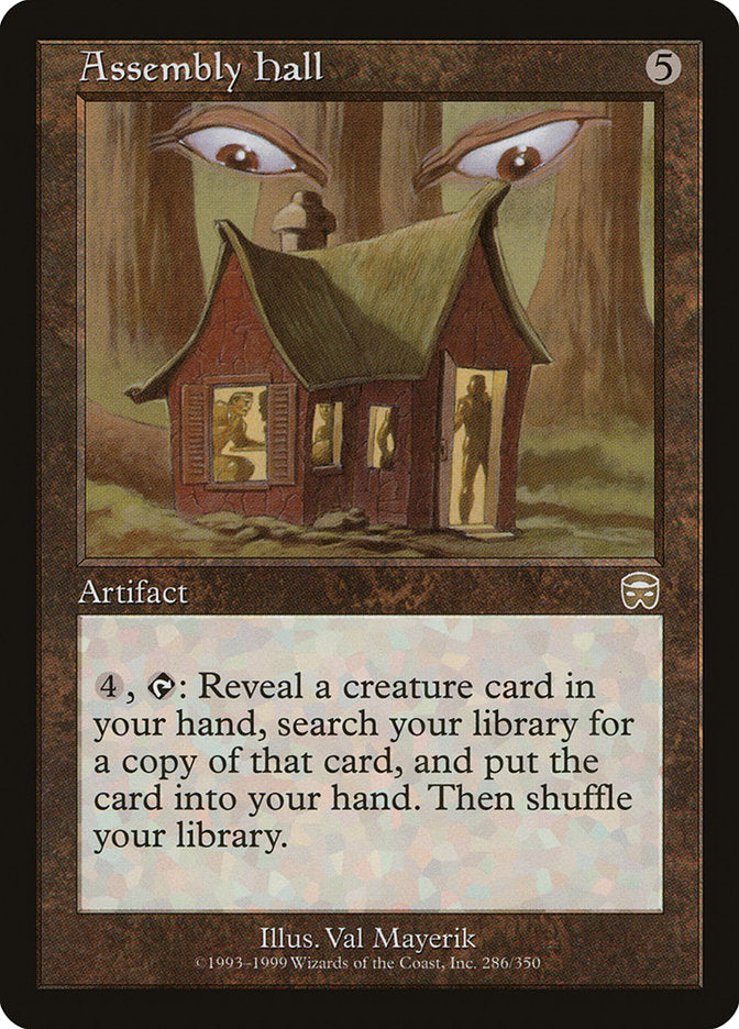 Assembly Hall (MMQ-R-FOIL) Moderate Play