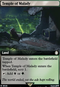 Temple of Malady [#0520 Extended Art] (PIP-R-FOIL)