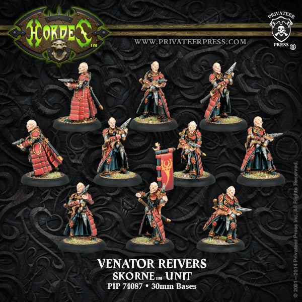 Hordes: Skorne - Venator Rievers, Unit (10 Metal)